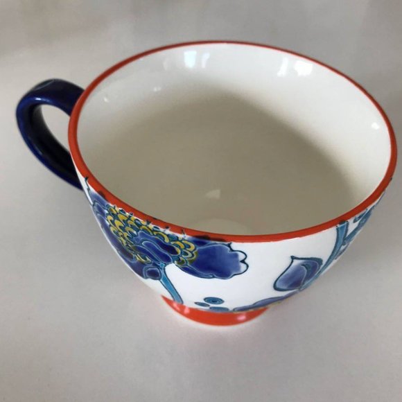 🛍 2 for $25! 🛍 Abbott Collection - 12oz Stoneware Mug w Ornate Pattern - Picture 5 of 7